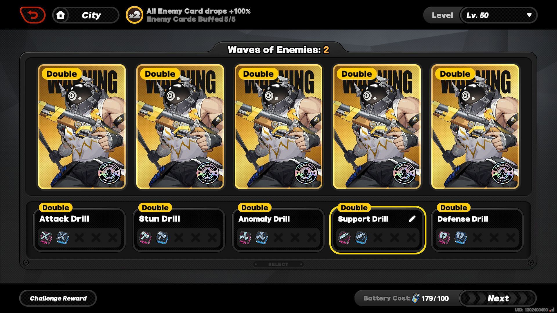 Support Drills (Image via HoYoverse)